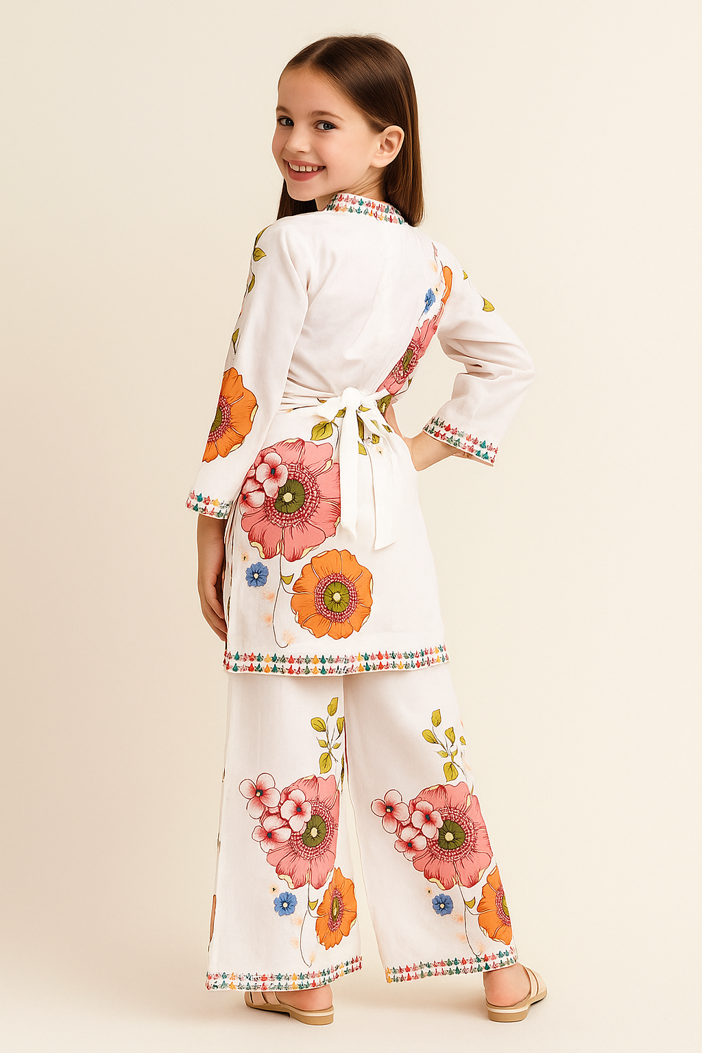 Cotton printed Plazo Set 1114