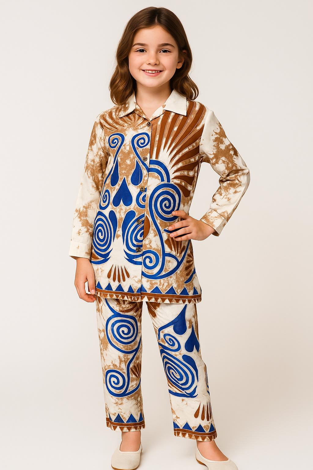 Cotton Printed Cord set 1140