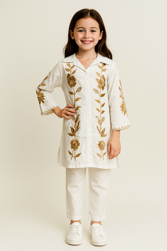 Cotton Embroidery Cord set 1160 White