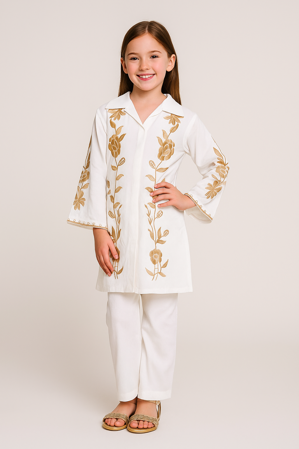 Cotton Embroidery Cord set 1160 White