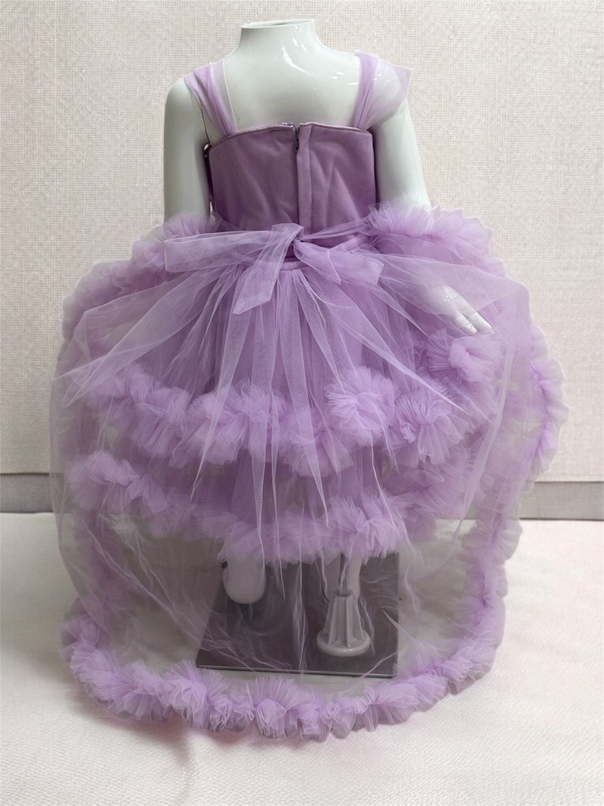 Princess Bloom Frock-But-924 Purple