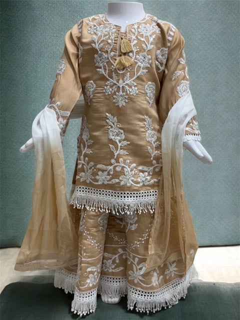 Embroidery Cotton Plazo Set =fy =1578