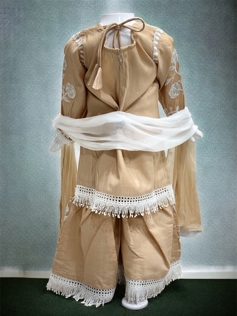 Embroidery Cotton Plazo Set =fy =1578