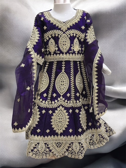 Royal Radiace Kids Lehanga = sm = 3566
