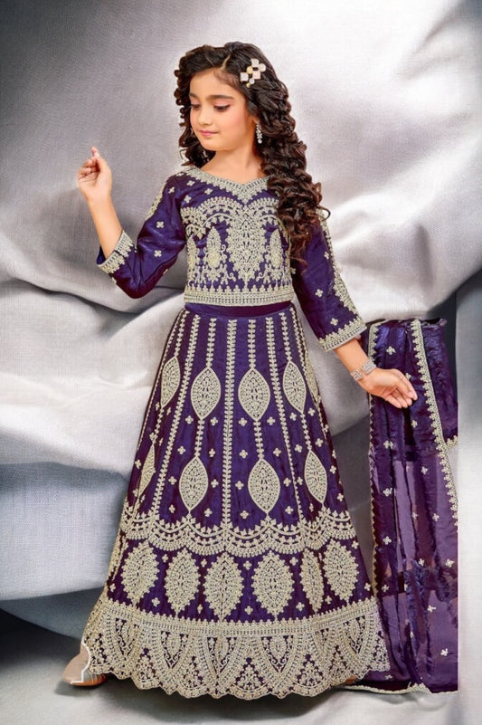 Royal Radiace Kids Lehanga = sm = 3566