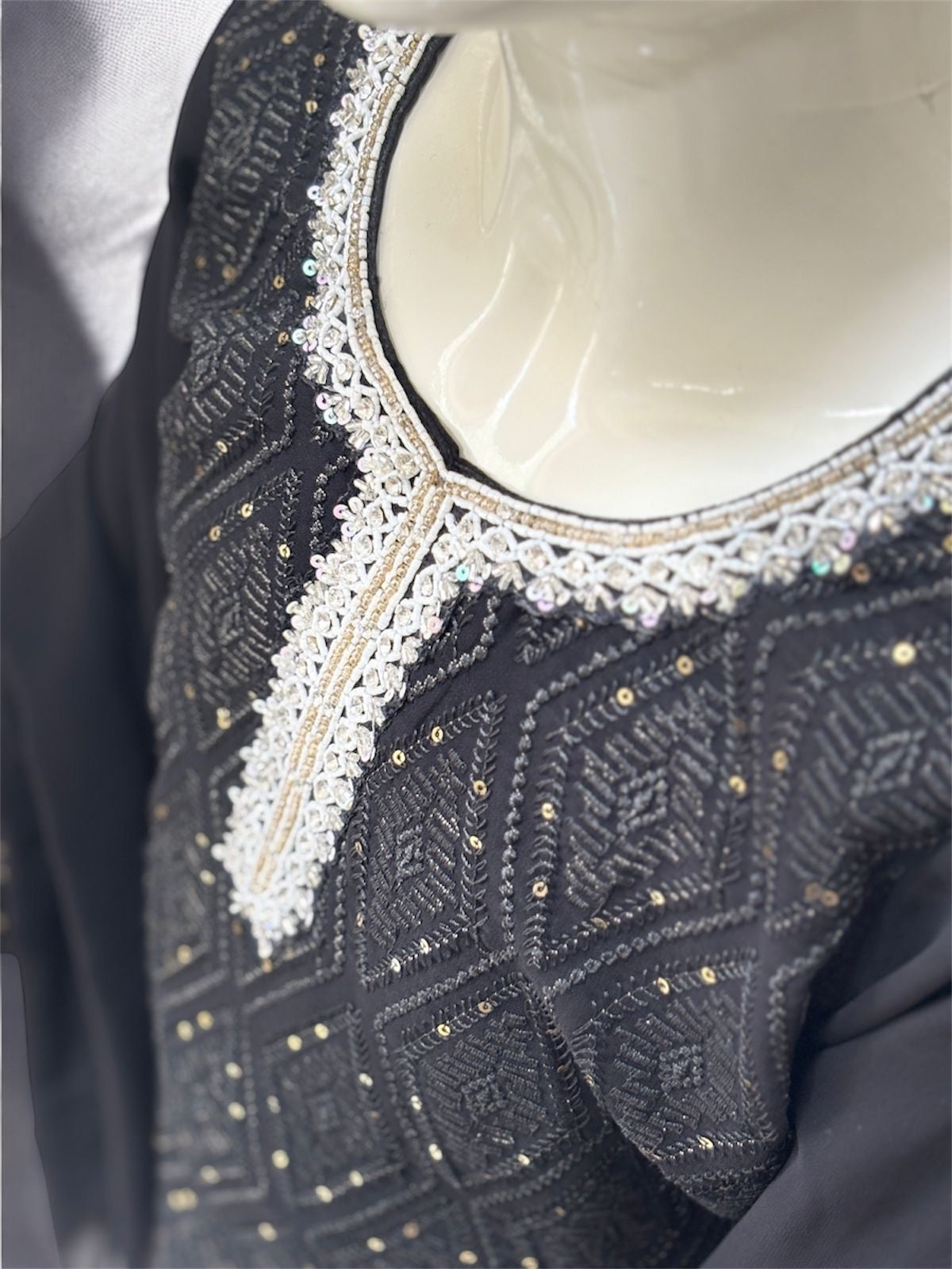 Soft bloom Gharara Set = qs = 1344 Black
