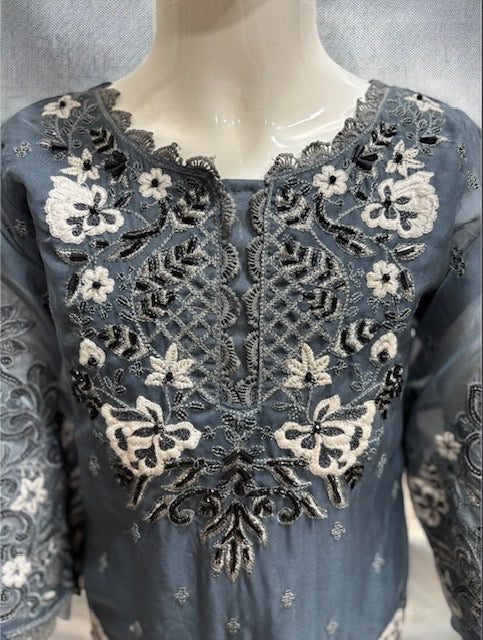 Hand Embroidery Kurta Set = fy = 1573