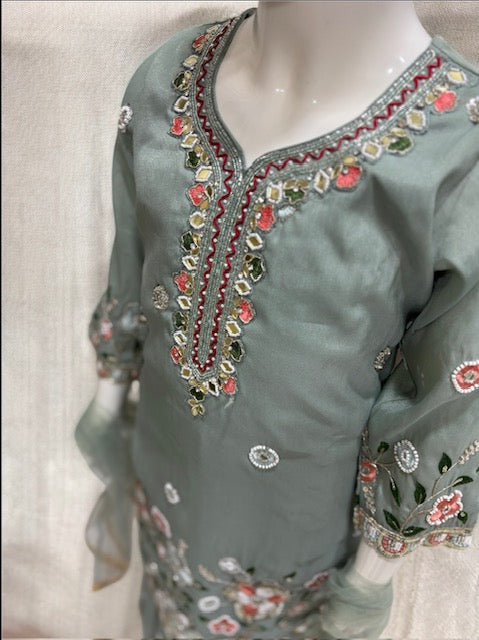 Heeramandi Blossom Plazo Set = qs = 1362