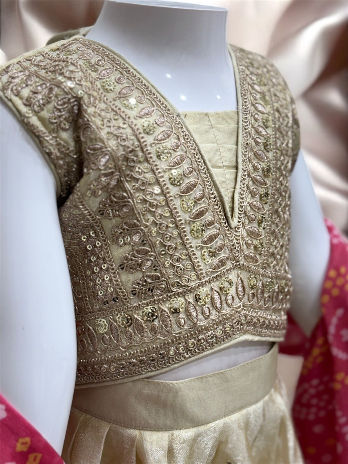 Mini Maharani Lehenga Set = MI =8053