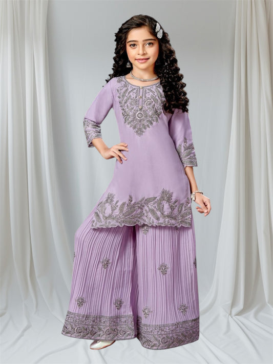 Heeramandi Blossom Plazo Set = qs = 1278