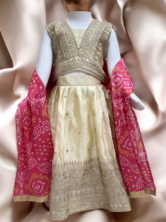 Mini Maharani Lehenga Set = MI =8053