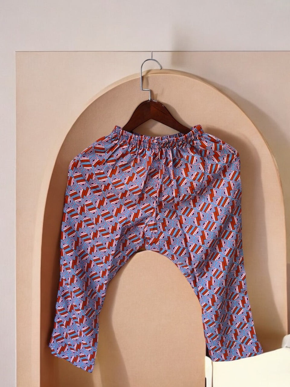 Printed Cotton Cord Set 1003