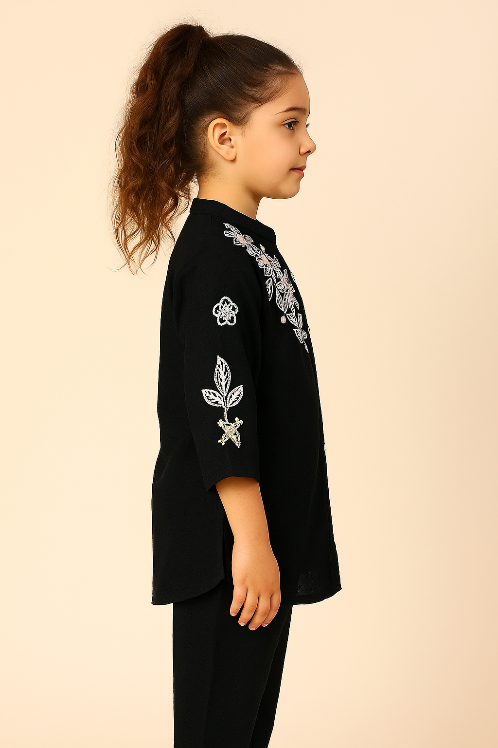 Cotton Embroidery Cord set 1050 Black