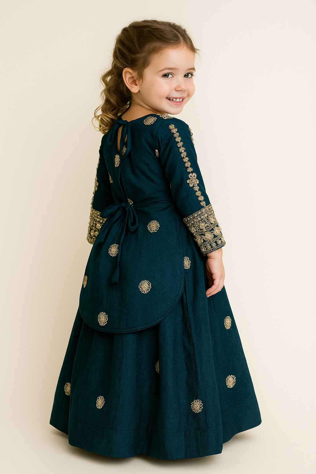 Embroidery Lehenga Choli Set sr 4550 Royal Blue