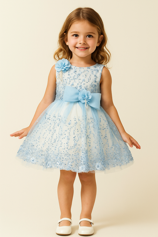 Net Bids Work Frock 2534 Blue