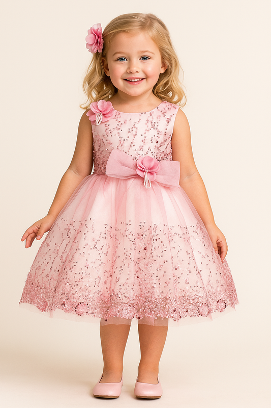 Net Bids Work Frock 2534 Pink