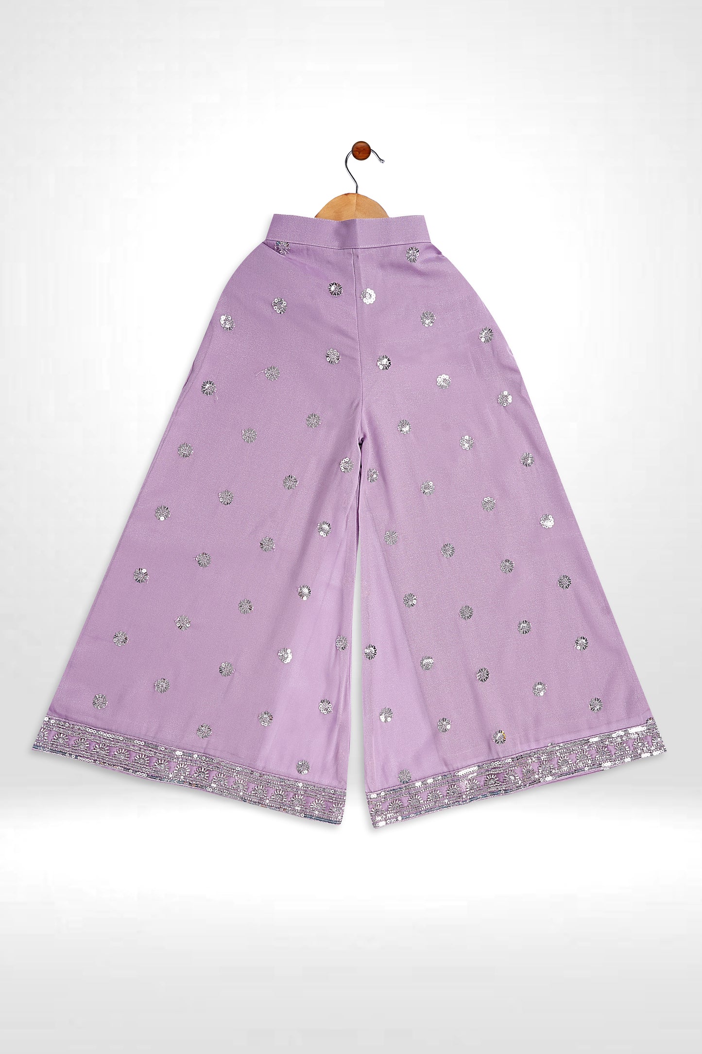 Noor-E-Haya Plazo Set - 5279 Purple