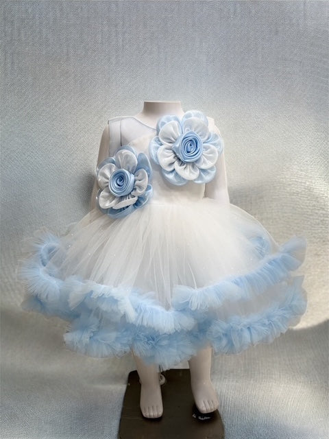 Frozen Theme Frock = ss= 1005