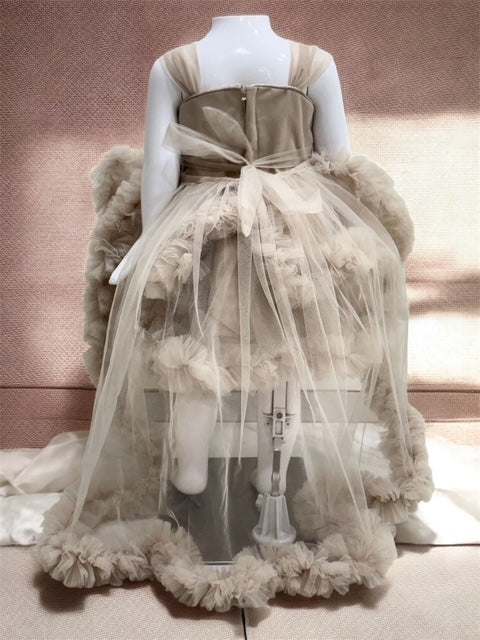 Princess Bloom Frock-But-924 beige