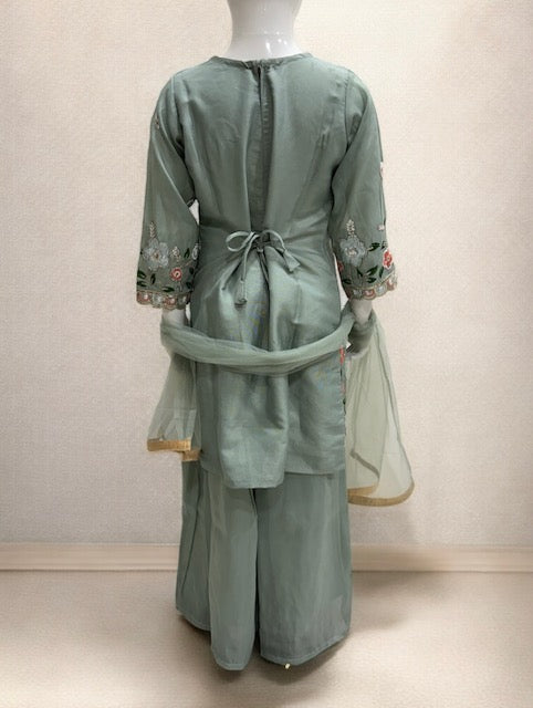 Heeramandi Blossom Plazo Set = qs = 1362