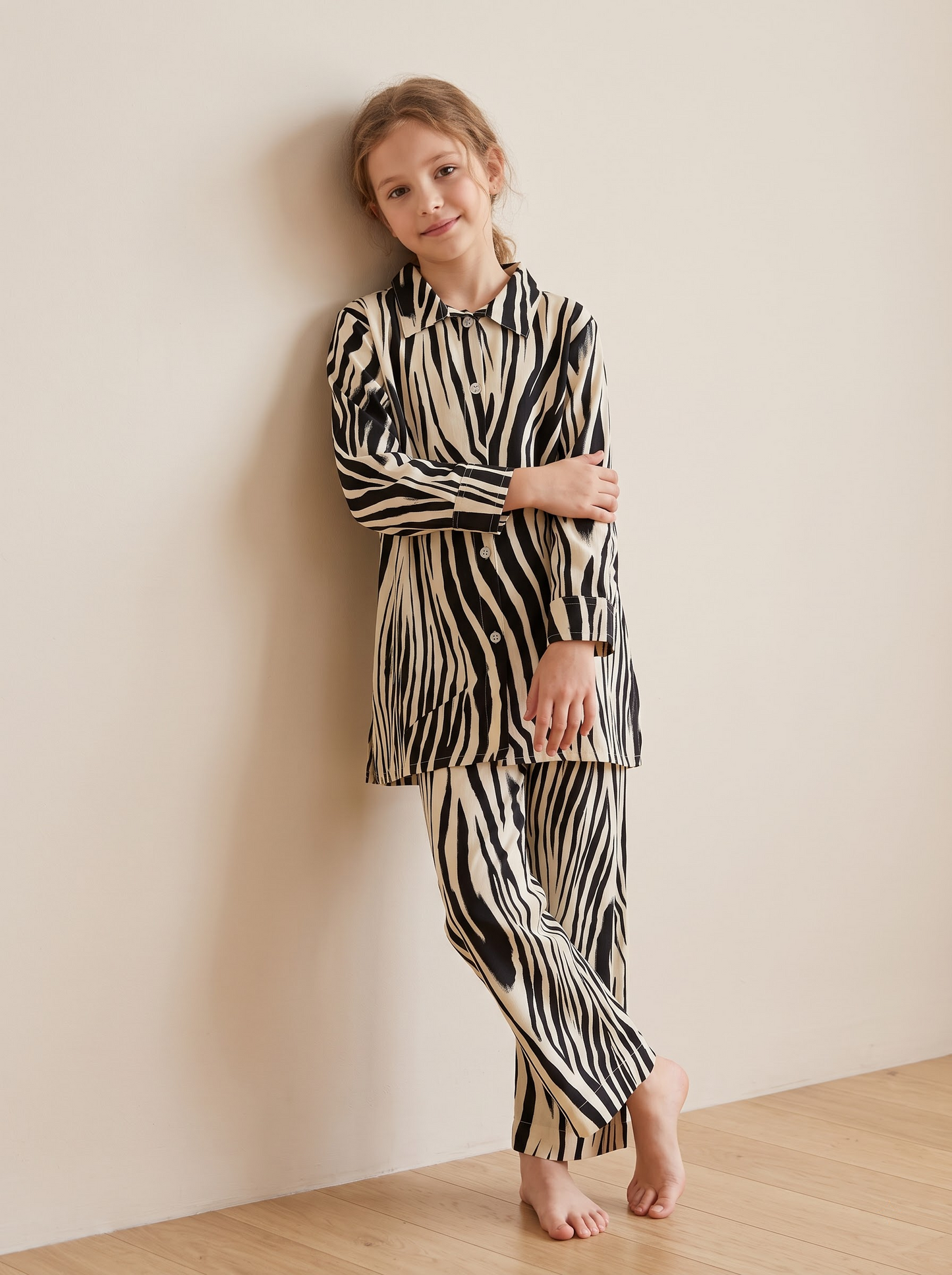 Cotton Printed Cord Set 1682 Zebra