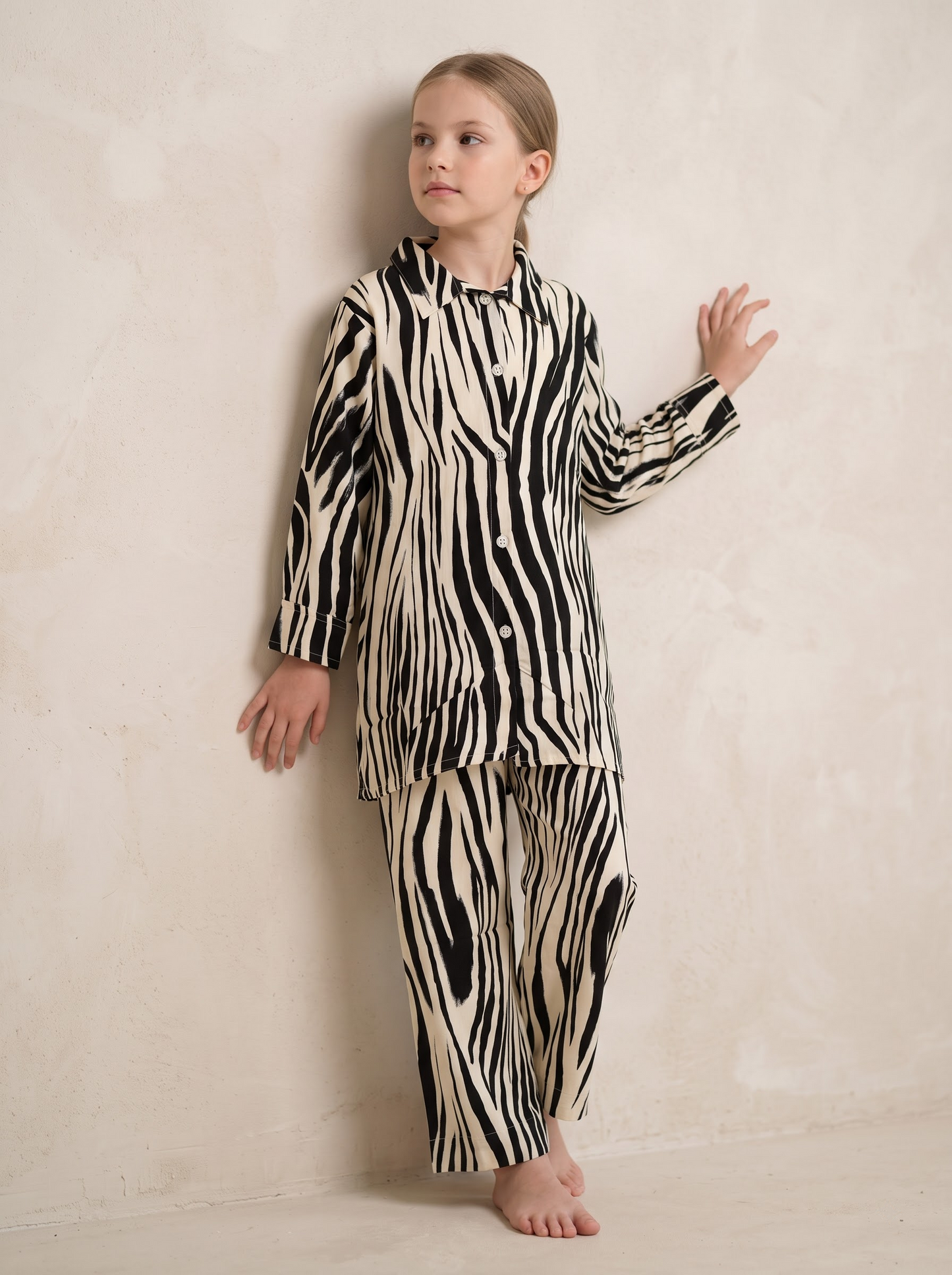 Cotton Printed Cord Set 1682 Zebra