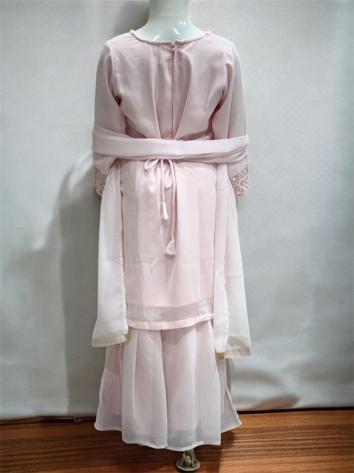 Soft bloom Gharara Set = qs = 1344 Pink